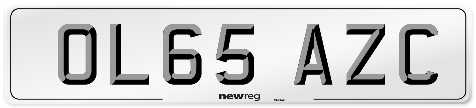 OL65 AZC Number Plate from New Reg